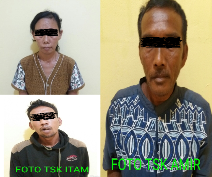 Sat Narkoba Polres Rohil Amankan Tiga Terduga Pelaku Narkotika