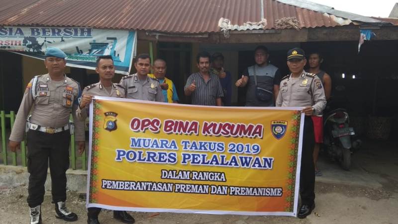 Polres Pelalawan Gelar Operasi Bina Kusuma