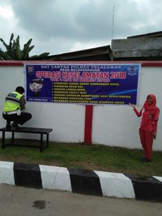 Sat Lantas Polres Pelalawan Sosialisasi Operasi Keselamatan