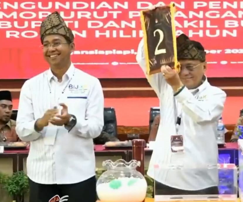 Cabut Undian Raih Nomor  2 , Ini Harapan Paslon Bistamam - Jhony Charles