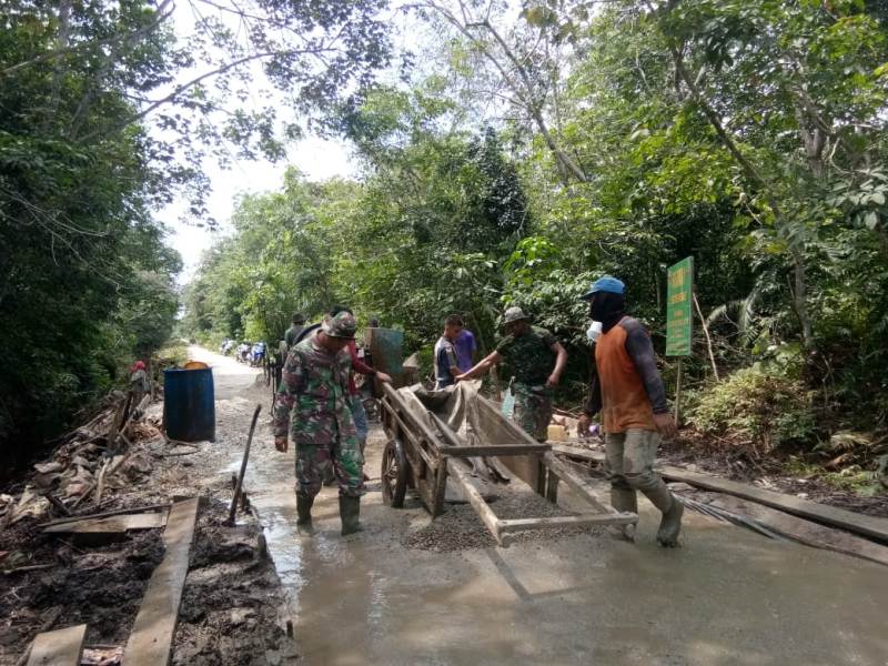 Jalan Parit Medan Api api Dibangun, Bisa memudahkan masyarakat dalam mencari mata pencaharian