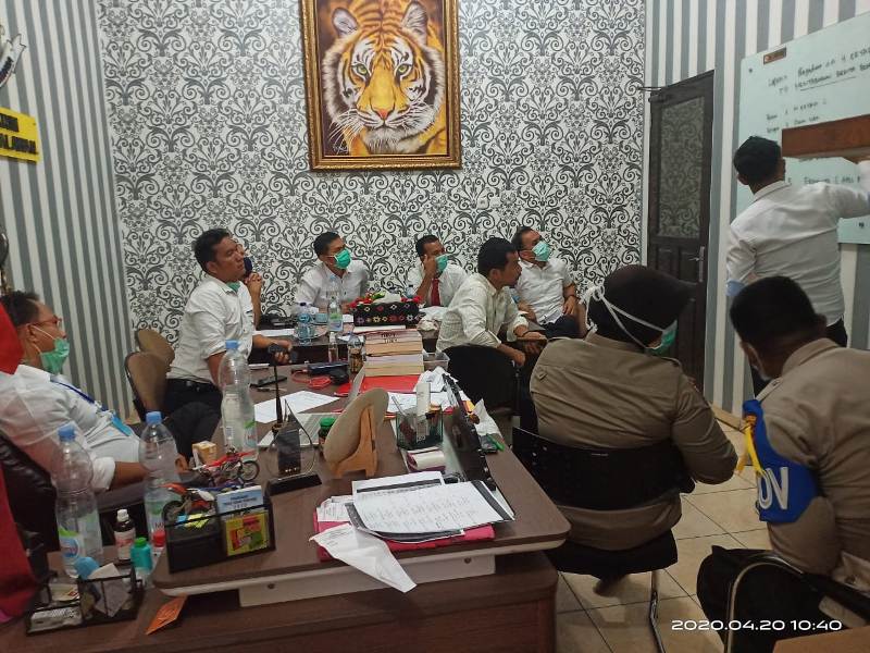 Penyidik Polres Pelalawan Gelar Perkara Berita Bohong Atau Hoax