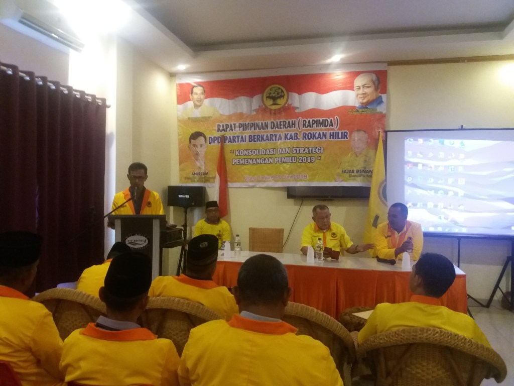 Partai Berkarya Rohil Beri Sinyal Hijau ke Bacabup Afrizal Sintong
