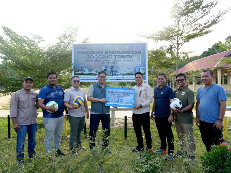 Dukung Kesehatan Masyarakat, TPK Perawang Hadirkan Fasilitas Jogging Track di Siak