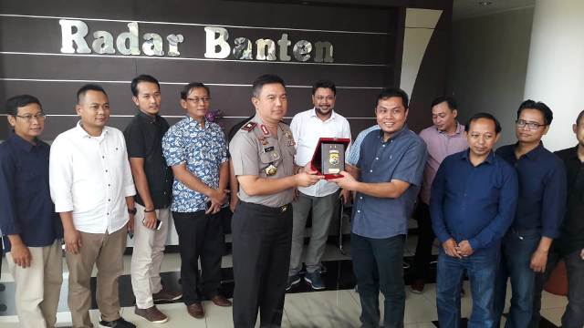 Kapolda Banten Silaturahmi Dengan Pimpinan Media Radar Group