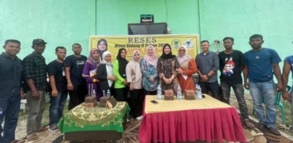 Pentingnya Pemerataan Pembangunan, Di Sintong Bakti Ketua DPRD Rohil Reses Serap Aspirasi Masyarakat