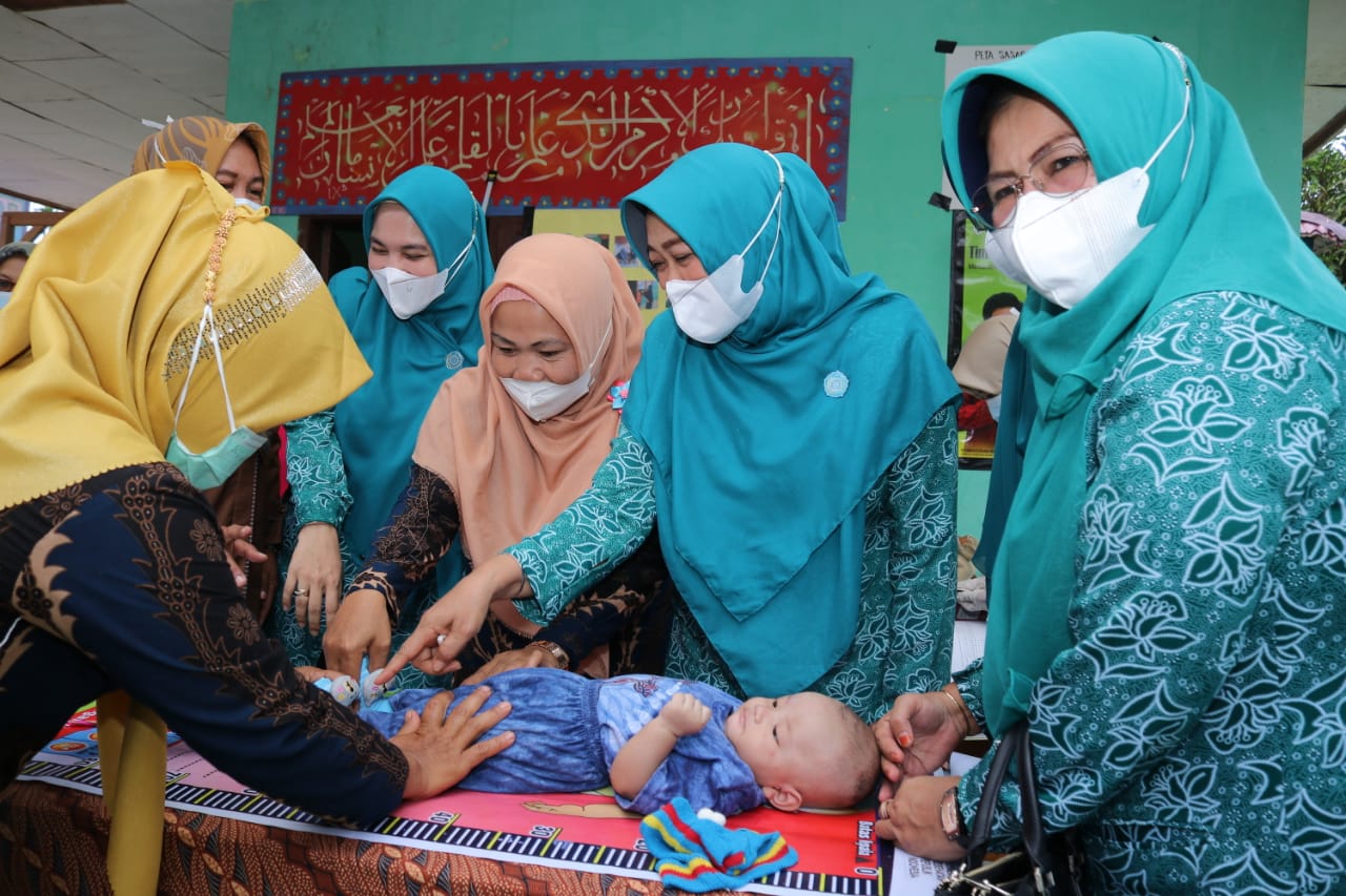 Pencanangan Gerakan TP PKK Kabupaten Siak Dalam Menurunkan Angka Stunting