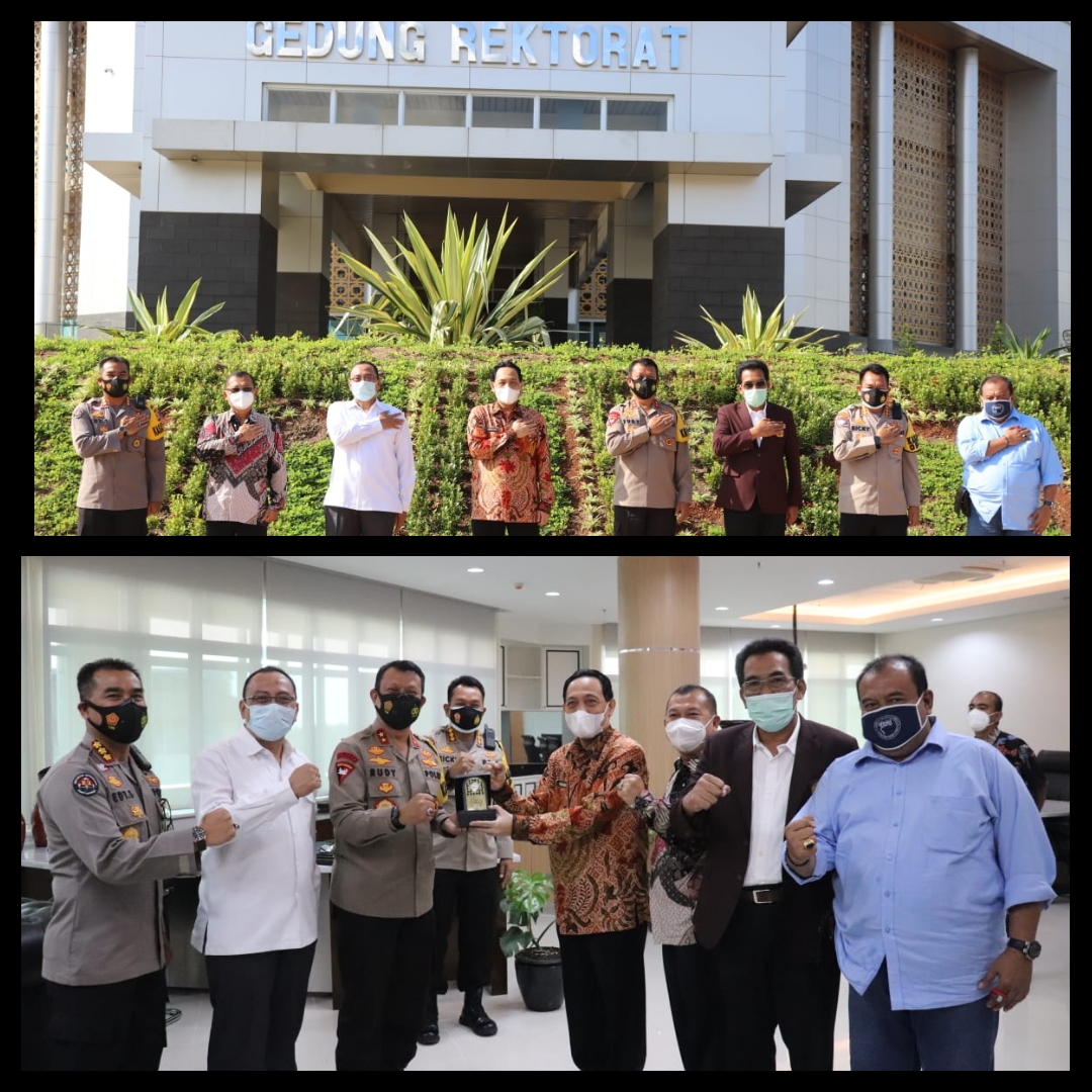 Jalin Sinergitas dengan Akademisi, Kapolda Banten Kunjungi Rektor Untirta