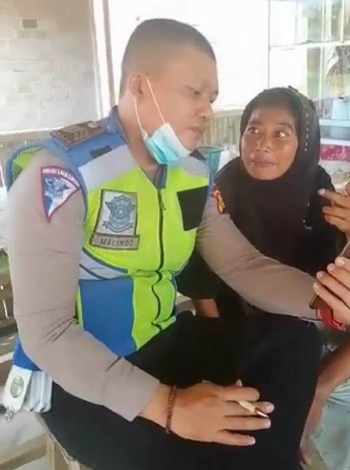 15 tahun Menghilang, Brigadir Donni Malindo Biayai Nuraini Pulang Kampung