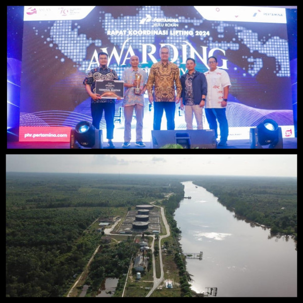 Terminal Buatan Pertamina EP Lirik Sabet Predikat Terbaik di Regional 1 Sumatera