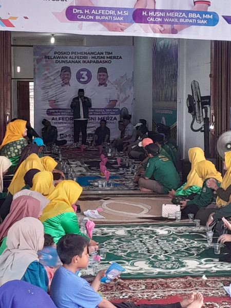 Kedua Kalinya IKAPABASKO Tetap Komit Dukung Alfedri-Husni Pada Pilkada Siak