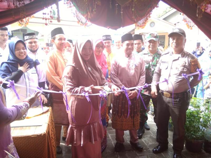 Tinjau Stand Bazar MTQ 15 Perawang Barat, PKK Perawang Barat: Semuanya Bagus