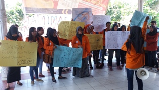 Pasca Demo, Mahasiswa AKNP Lakukan Aksi Mogok Belajar Sampai Tuntutan Terpenuhi