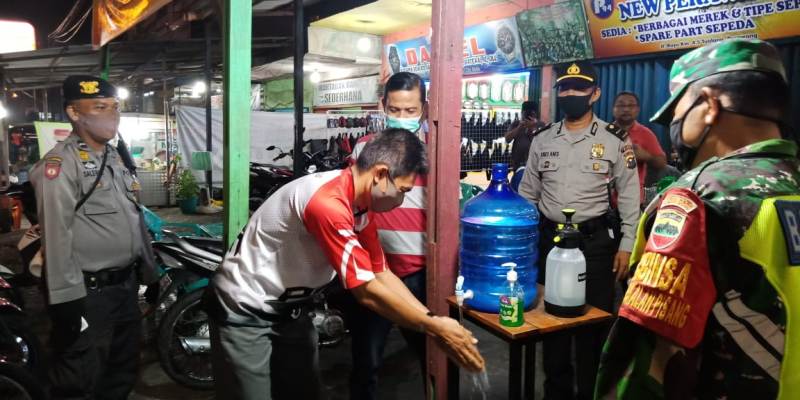 Pemilik Usaha di KM 5 Diminta Sediakan Cuci Tangan dan Atur Jarak