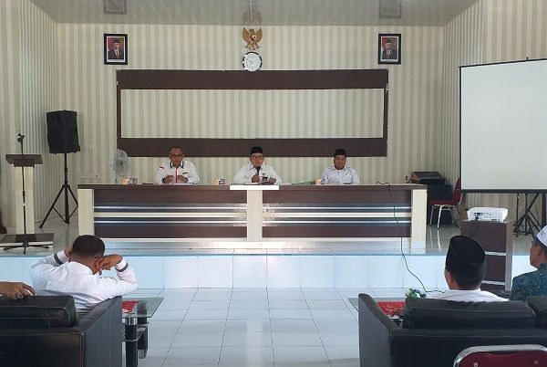 Kemenag Berikan Pembekalan Penggunaan Dana BOS dan BOP ke MI, MTs dan MA se Kuansing