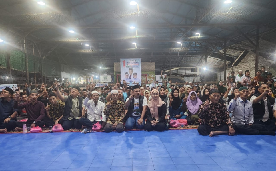 Warga Tempuling Bulat Satu Suara Dukung Abdul Wahid-SF. Haryanto