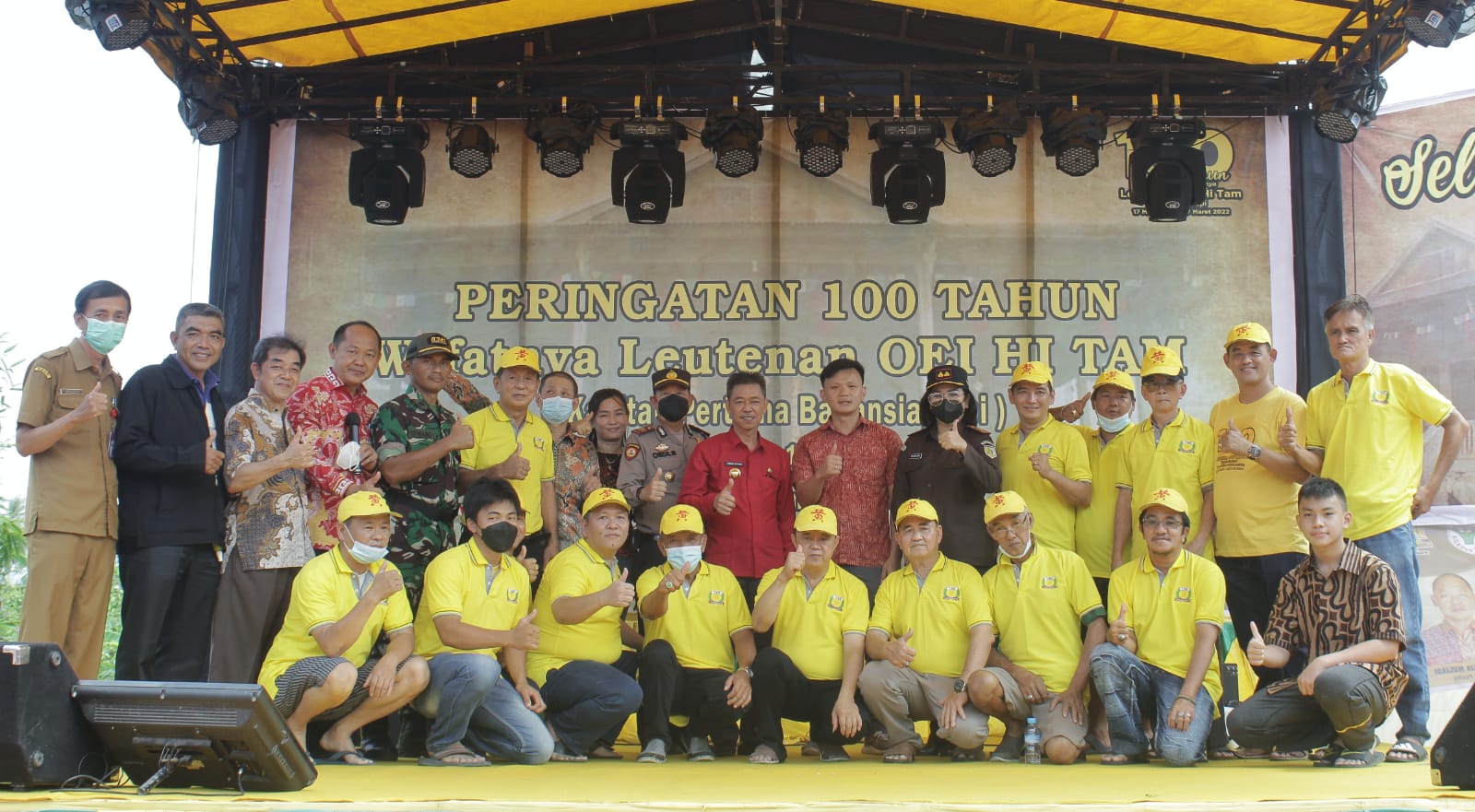 Ini Harapan Bupati Sintong di Peringatan 100 Tahun Wafat Leutnan Oei Hi Tam