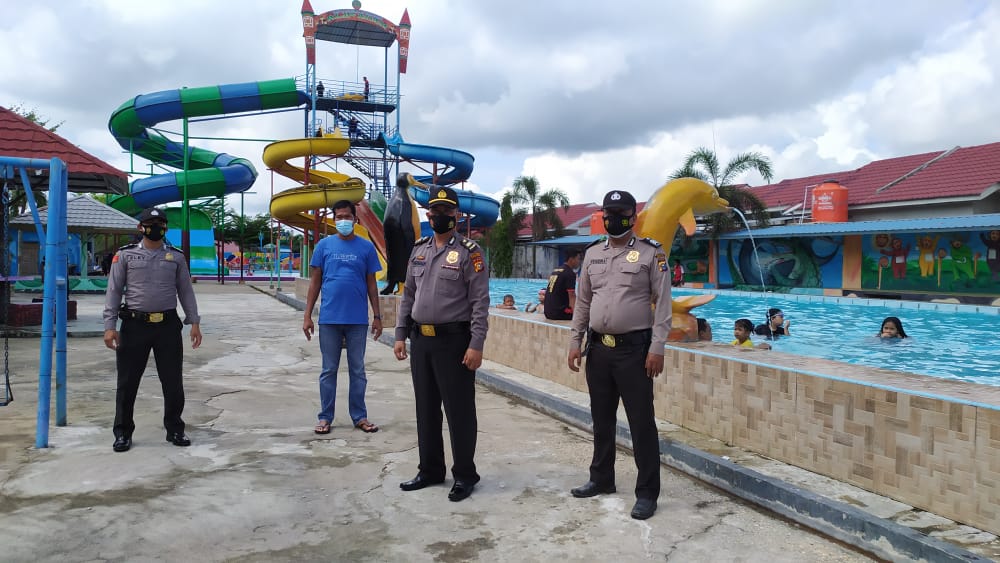 Water Park Alif Adam Belilas Milik Bujang Korek Tetap Patuhi Prokes Covid-19