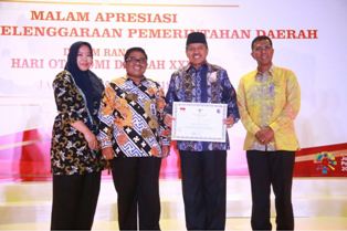 Siak Raih Penghargaan Kinerja Terbaik, Dalam Penyelenggaraan Pemerintahan Daerah