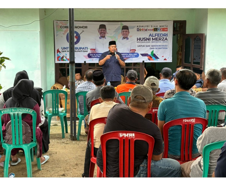Alfedri Janjikan Perbaikan Infrastruktur di Empang Baru, Komitmen Bangun Sampai ke Kampung
