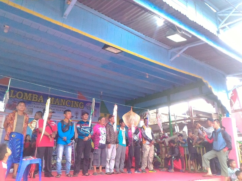 Lomba Mancing HUT Rokan Hilir Ke 20, Ikan Malong Keluar Sebagai Juara