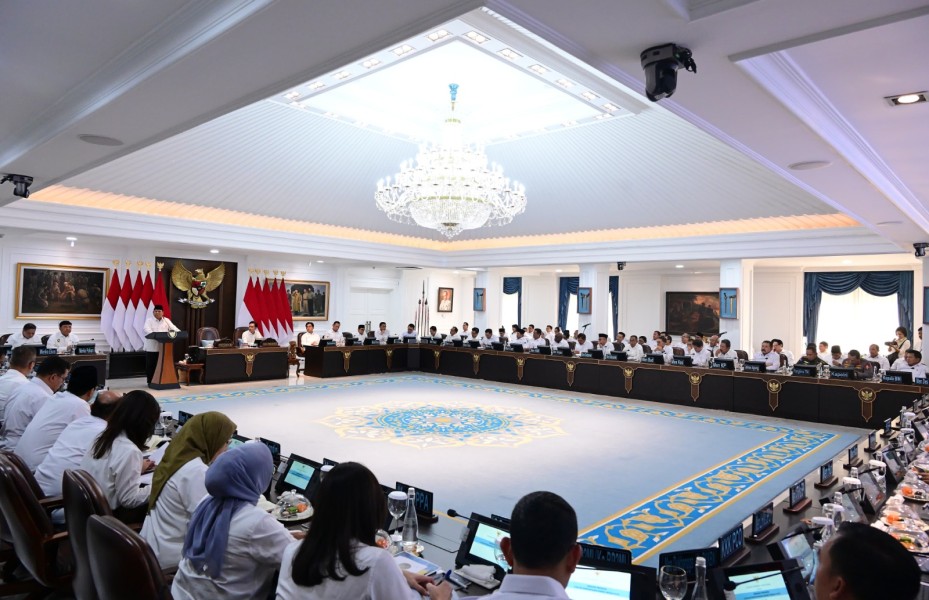 Dipimpin Presiden Prabowo Subianto, Menteri ATR/BPN Nusron Wahid Ikuti Sidang Paripurna Kabinet