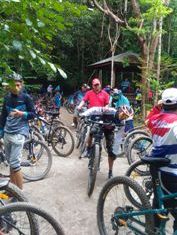 Launching Forest Bike, Ratusan Peserta Bersepeda Telusuri Kawasan TNTN