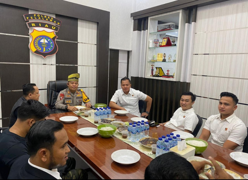 Live di TVOne Final di Bali, Kapolres Pelalawan Ajak Masyarakat Pelalawan Dukung Nelson Sianturi