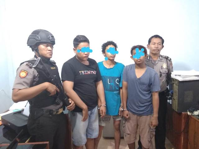 Berkat Informasi Masyarakat, Tiga Pelaku Curanmor Berhasil Diringkus