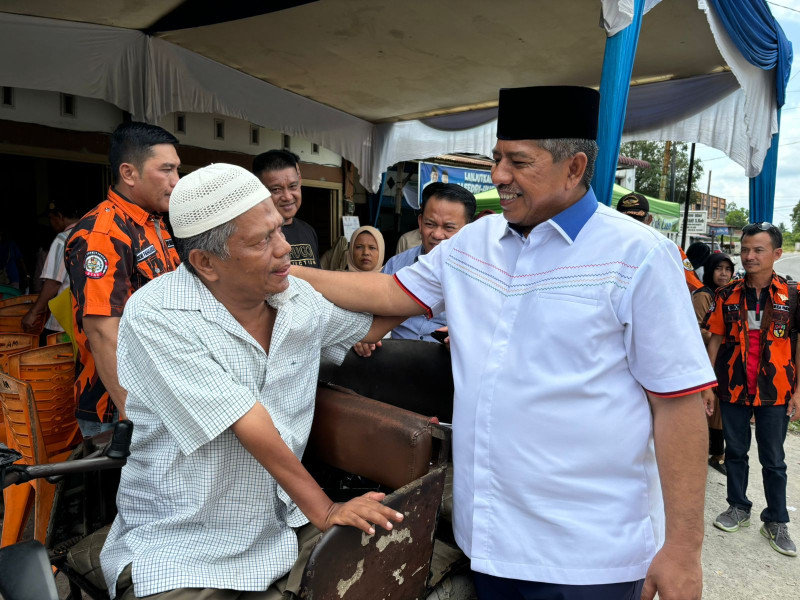 Kerap Beri Bantuan Semasa Menjabat, Anwar : Alfedri-Husni Pemimpin Yang Peduli Dengan Penyandang Disabilitas