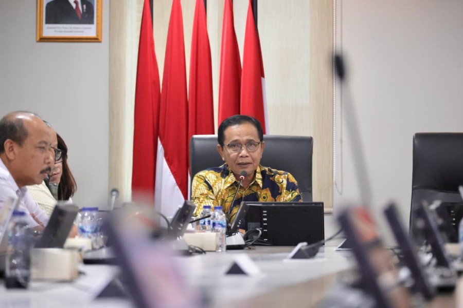 Tekankan Pentingnya Efisiensi dan Akuntabilitas Anggaran, Sekjen Kementerian ATR/BPN Buka Rapat Evaluasi Proyek ILASP