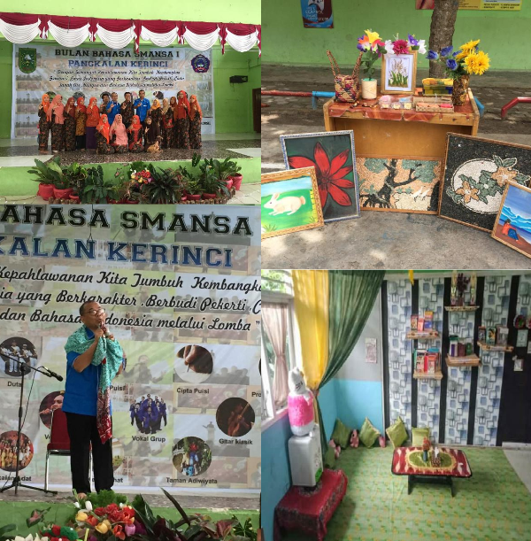 Peringati Bulan Bahasa 2018, SMAN 1 Pangkalan Kerinci Gelar Berbagai Lomba Seni