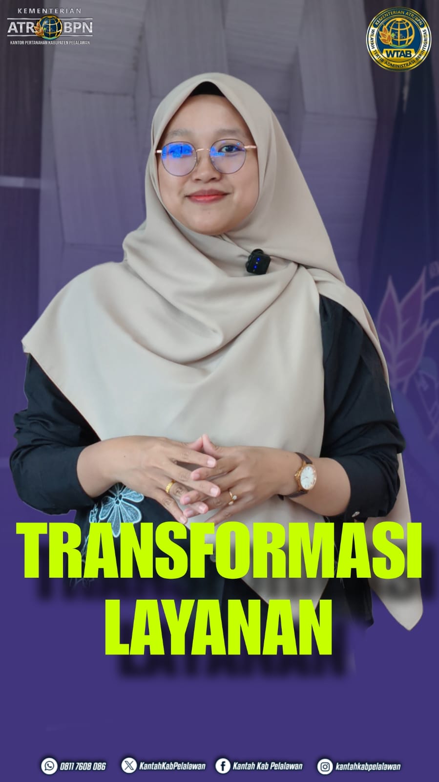 Transformasi layanan terus bergerak!