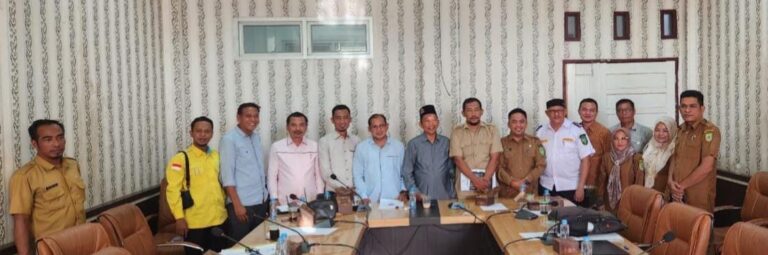 Pansus D DPRD Rohil, Bersama BUMD Bahas Program Cadangan Pangan