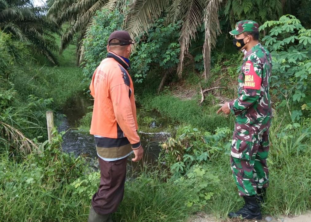 Sisir Lahan, Sertu Abdon Pardosi Tidak Temukan Karhutla