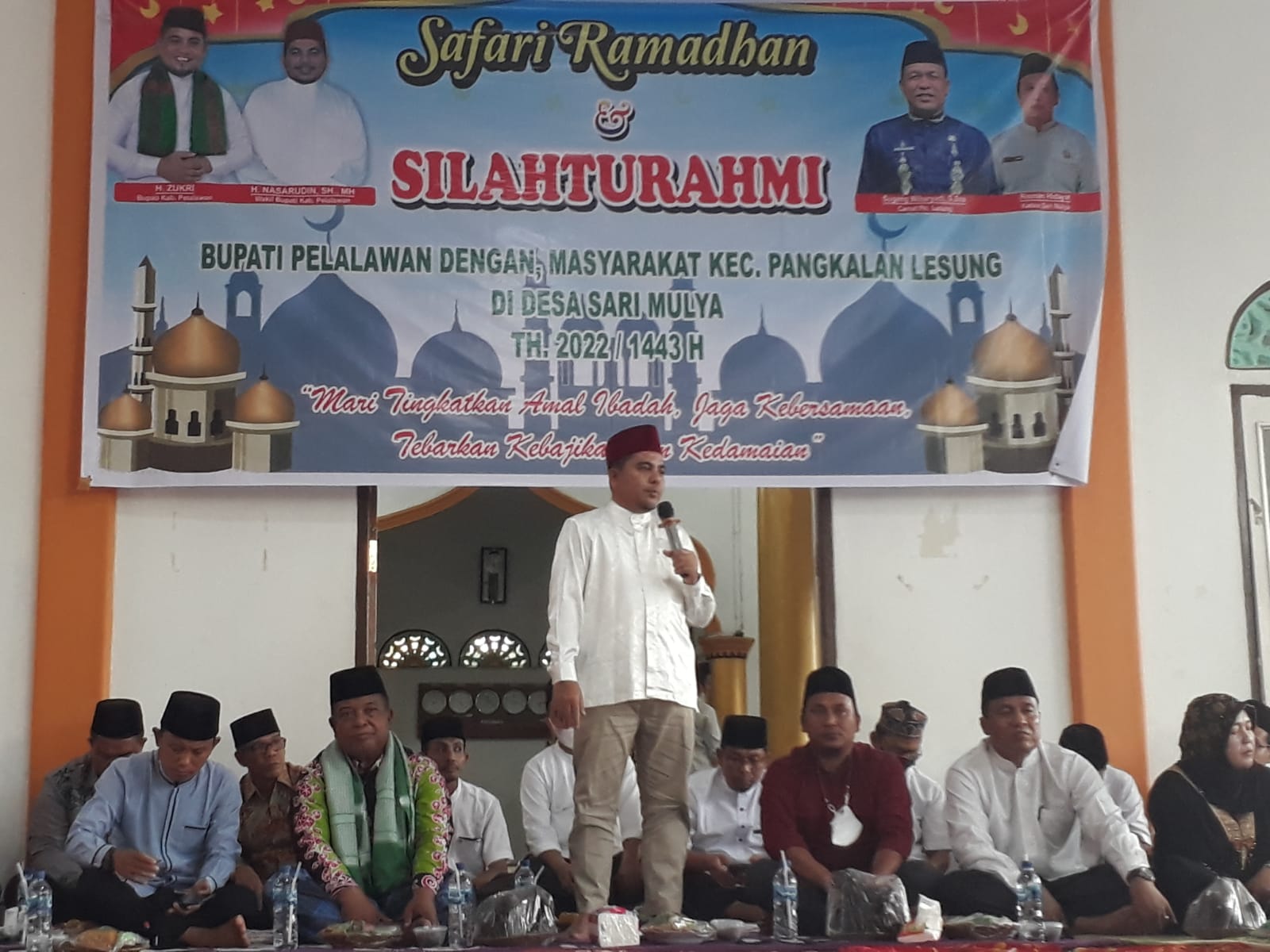 Safari Ramadhan di Sari Mulya, Wabup Hanya Didampingi 3 Plt Kadis, Yang Lain?