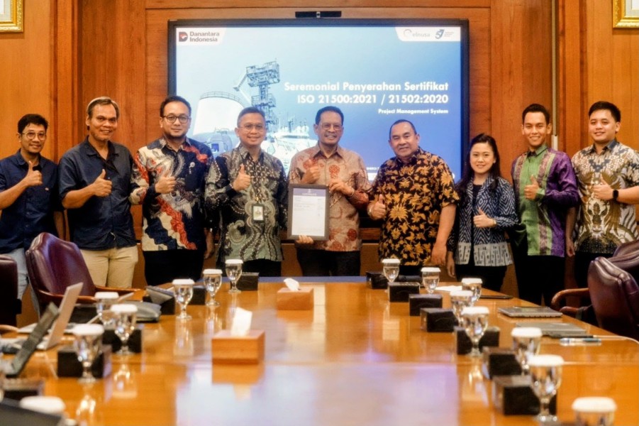 Perkuat Standar Global Pengelolaan Proyek, Elnusa Raih Sertifikat ISO Project Management System