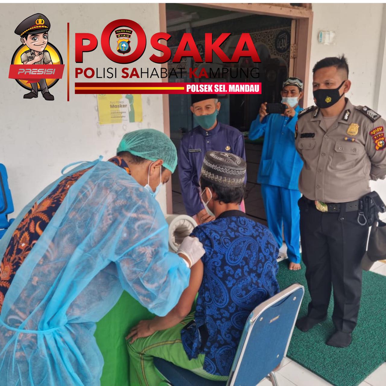 Posaka Jangkau Kampung Terjauh Untuk Lakukan Vaksin Covid-19