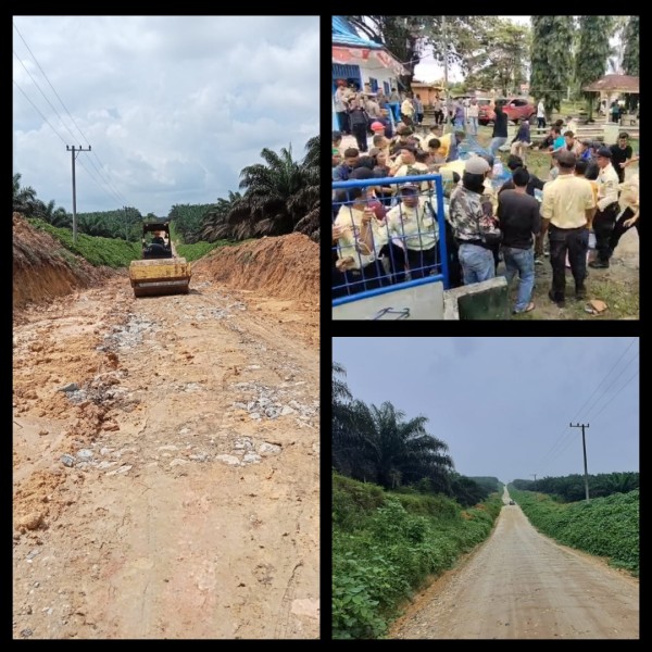 Kapolsek Pangkalan Lesung Angkat Bicara Terkait Demo Yang Dilakukan Warga Tanjung Kuyo ke PT SLS