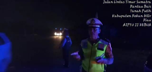 Kasat Lantas Polres Rohil: Jalan Lintas Pekanbaru-Sumut Terpantau Tidak Macet