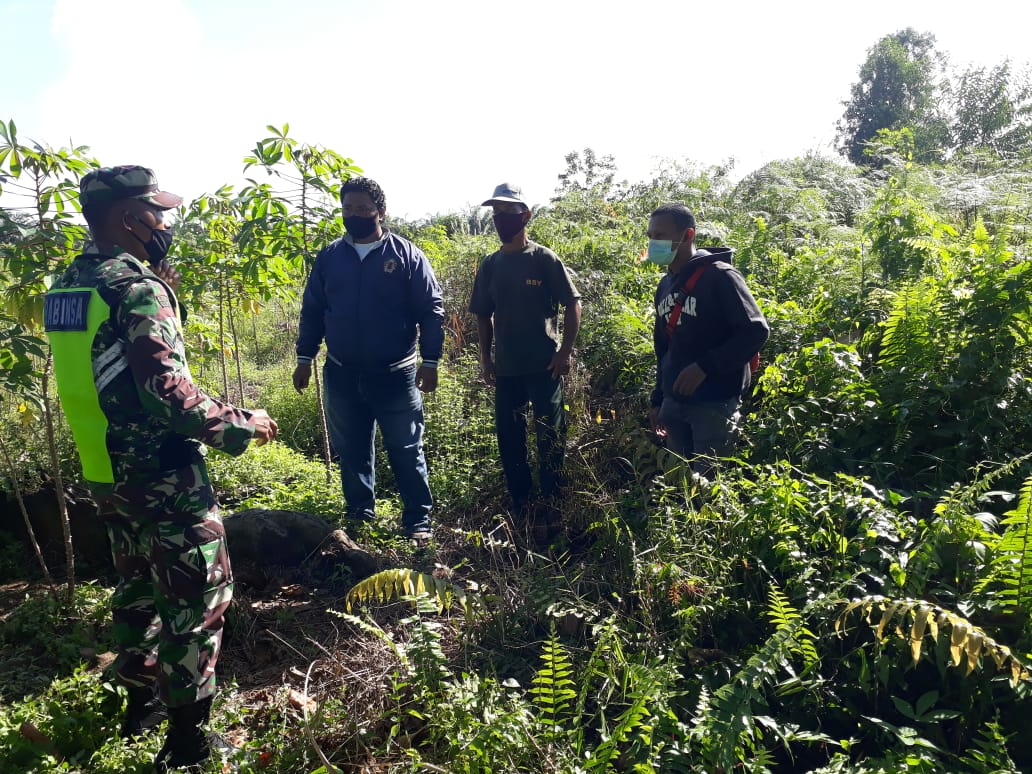 Sosialisasi Karhutla, Sertu Th Hutagalung Sampaikan Bahaya Kebakaran Hutan Dan Lahan