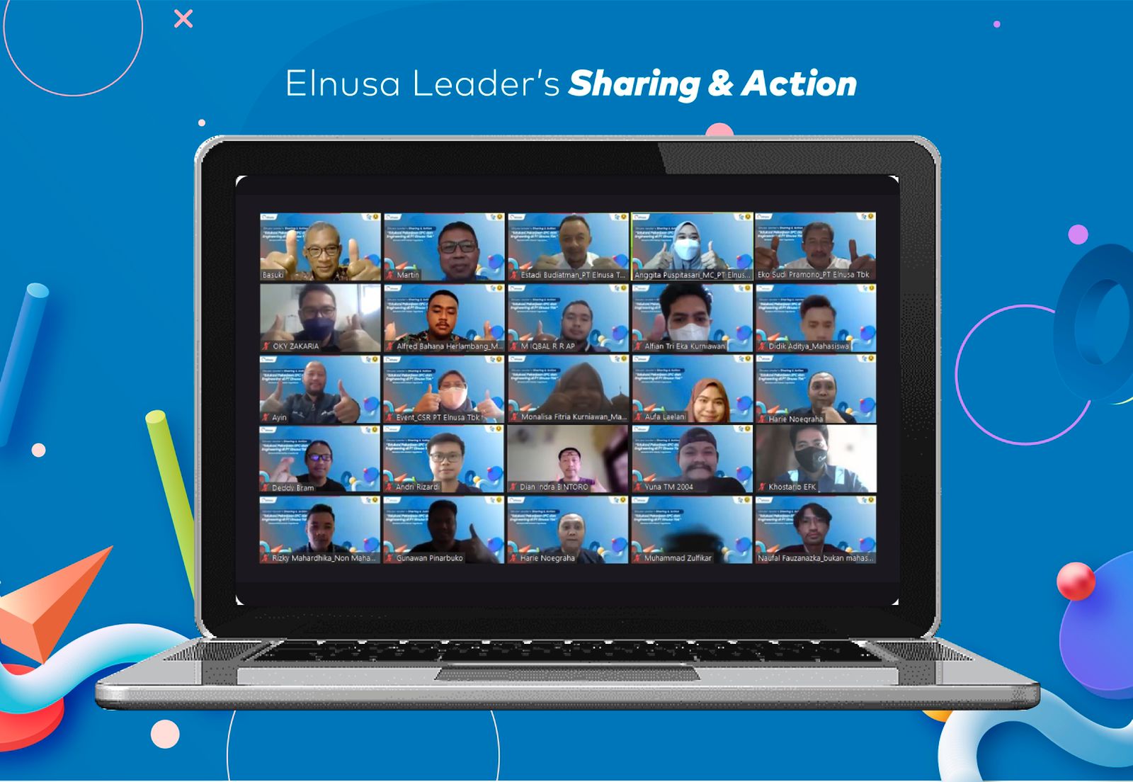 Elnusa Leader’s Sharing & Action Berbagi Program Pengetahuan dan Pengalaman