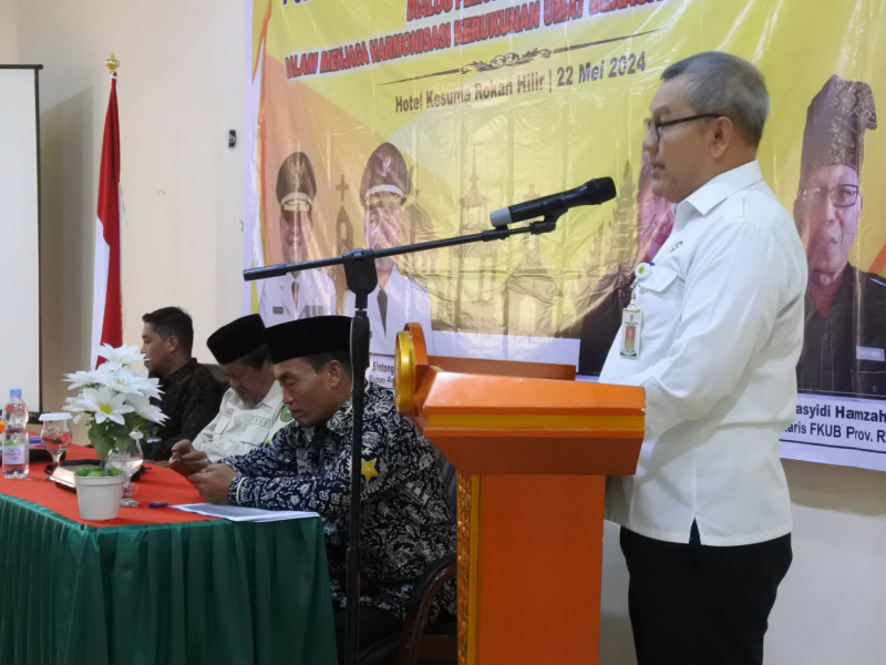 Perkokoh Umat Beragama, Dialog Pemuda lintas Agama Di Rohil Bersama FKUB Riau