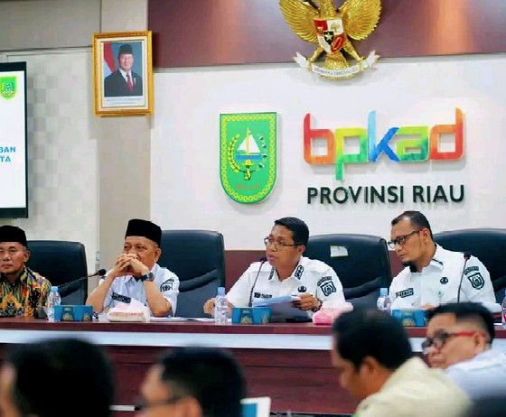 Rapat Evaluasi P2APBD 2024, Wabup Rohil Dorong Sinergi Daerah dan Provinsi