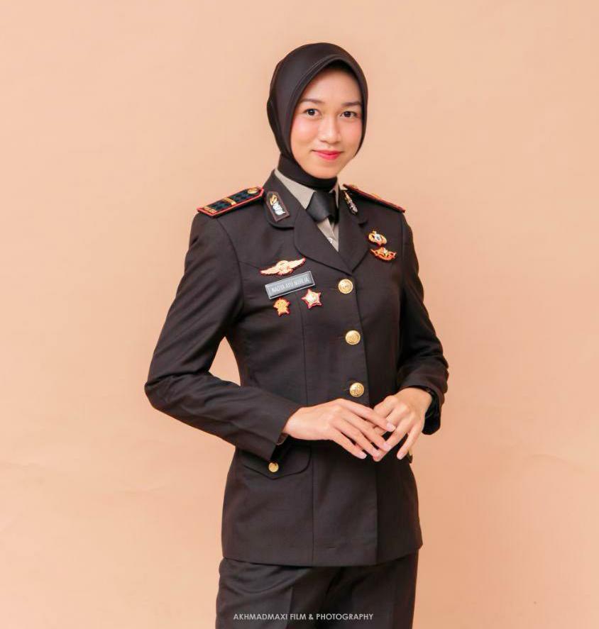 Polwan Cantik Lulusan Akpol Tahun 2020, Jadi Kapolsek Batang Gansal Inhu