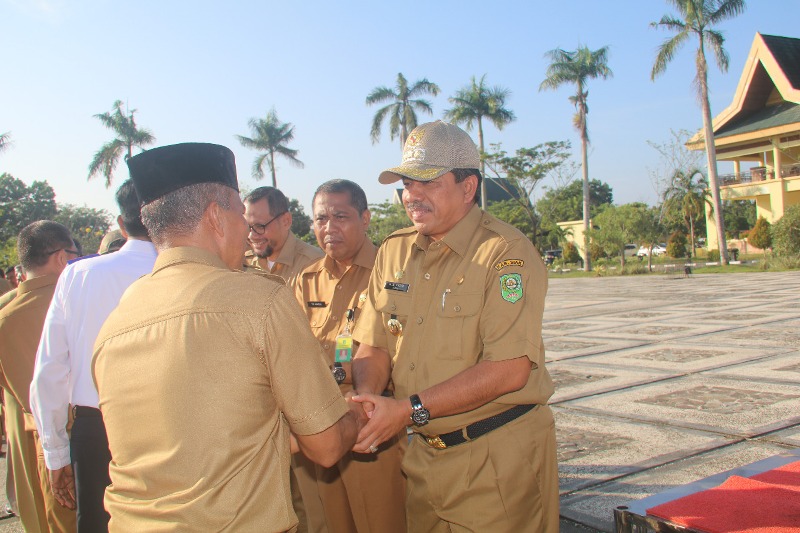 Apel Perdana, Alfedri: Semoga di Bulan Syawal Ini Ada Peningkatan Didalam Diri Kita di Semua Sisi