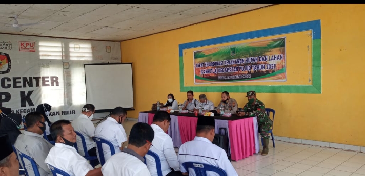 Waspada Musim Panas, APEM Pujud dan Polri Gelar Rakor Karlahut