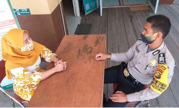 Kapolsubsektor Sebut Kecamatan Pelalawan Masih Nihil Kasus Positif Covid 19
