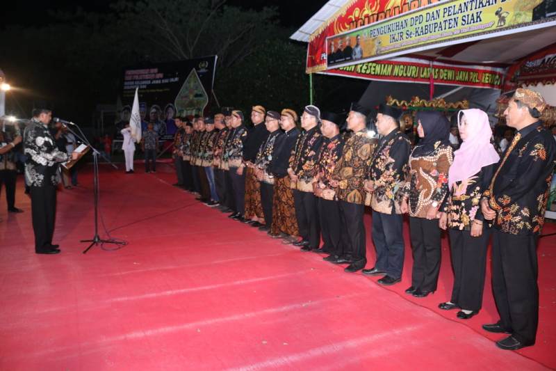 Bupati Alfedri Kukuhkan DPD IKJR Kabupaten Siak