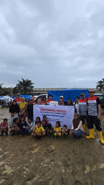 Peduli Kemanusiaan, PHE OSES dan Pertamina EP Dukung Korban Banjir Aceh